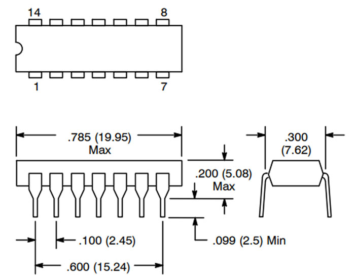 NTE987 Quad Op-Amp 2-D Model