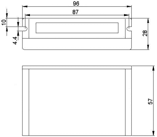 TB6600 Dimensions